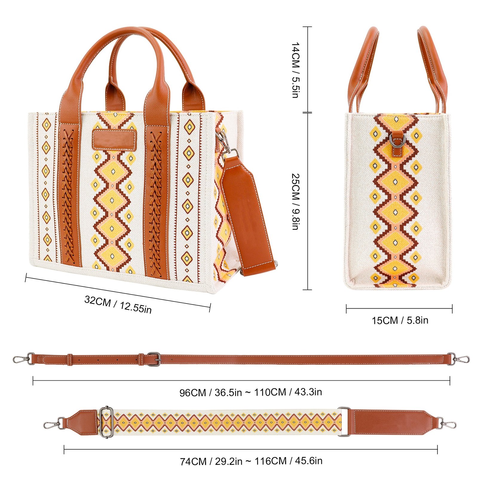 Crossbody Tote Bag - Image 3