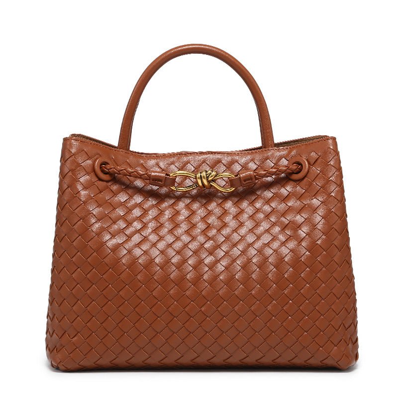 Large Woven Crossbody Bag