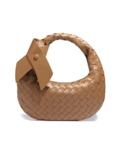 Woven Bow-knot Clutch Bag