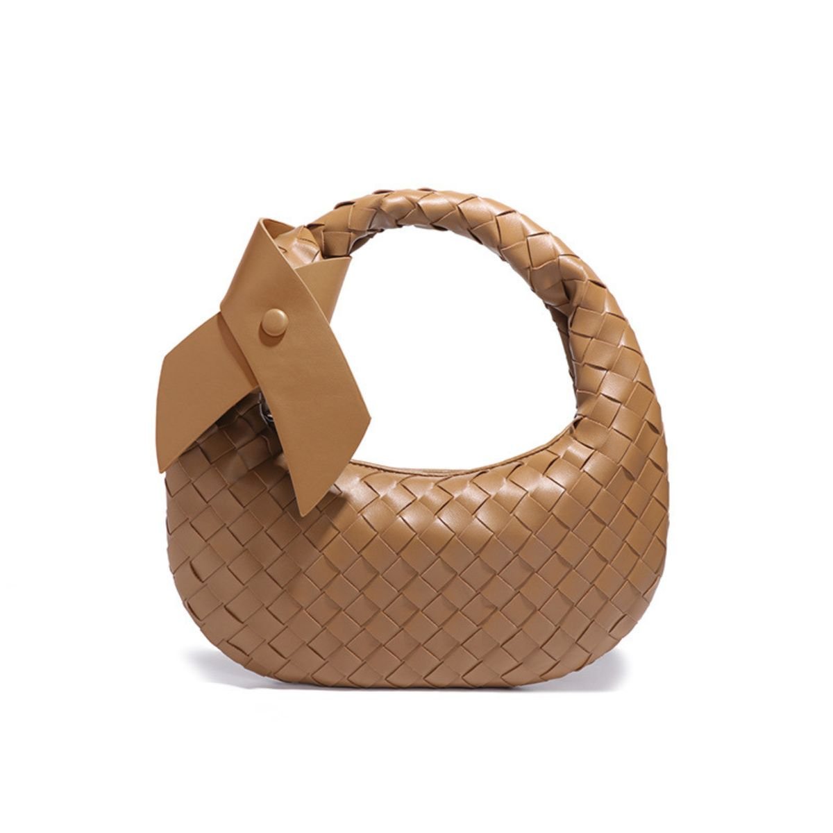 Woven Bow-knot Clutch Bag